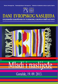 Dani evropskog naslijeđa 2013 Goražde - Plakat