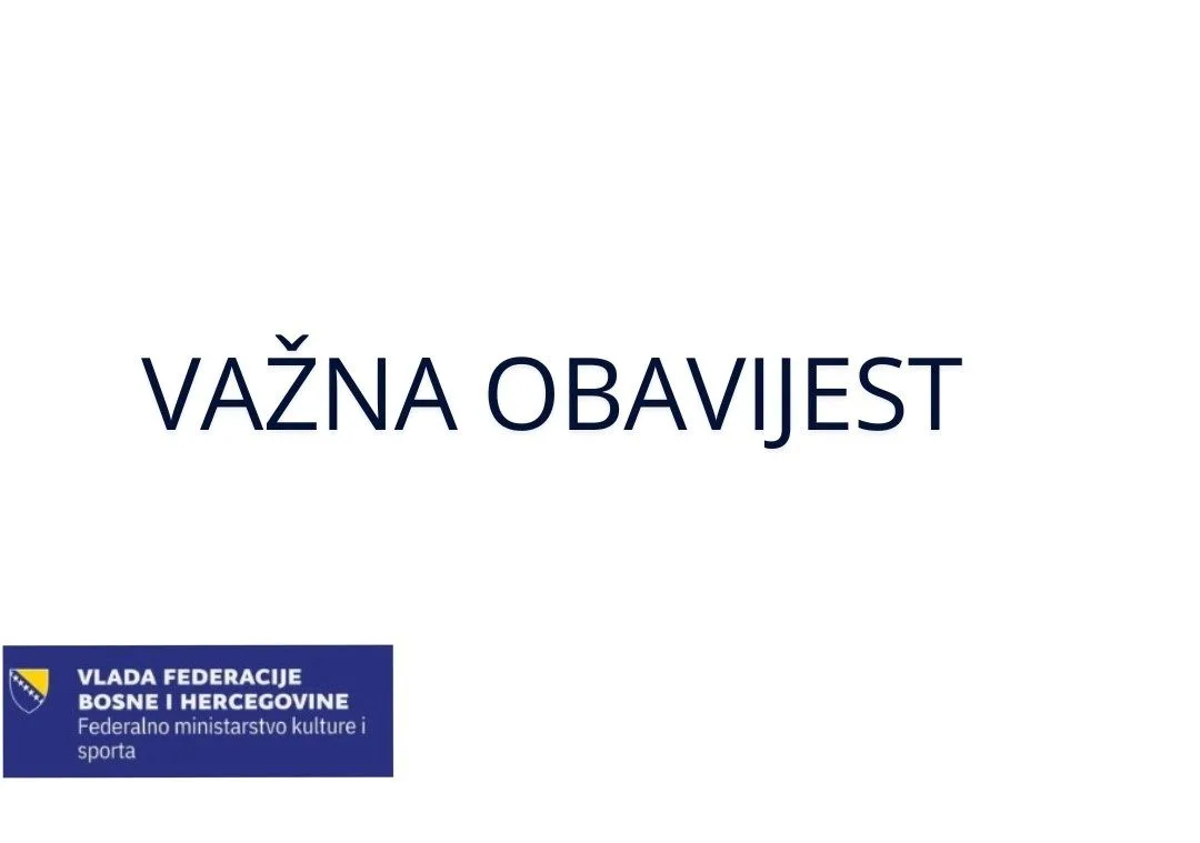 Važna obavijest2
